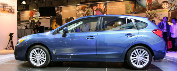 Noul Subaru Impreza 2012 - poze LIVE de la New York