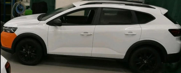 Noul SUV Coupe de la Dacia, surprins complet necamuflat