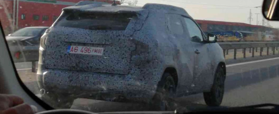 Noul SUV de la Dacia, surprins pentru prima oara in teste. Viitorul model al romanilor a fost fotografiat pe autostrada A1 Bucuresti-Pitesti Noul SUV de la Dacia, surprins pentru prima oara in teste. Viitorul model al romanilor a fost fotografiat pe autostrada A1 Bucuresti-Pitesti