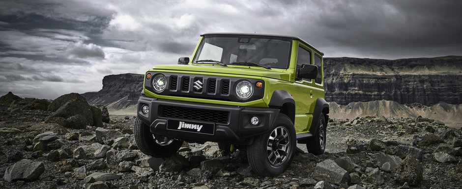 Noul Suzuki JIMNY: este la fel de capabil in off-road ca un G-Class, dar costa de 6 ori mai putin Noul Suzuki JIMNY: este la fel de capabil in off-road ca un G-Class, dar costa de 6 ori mai putin
