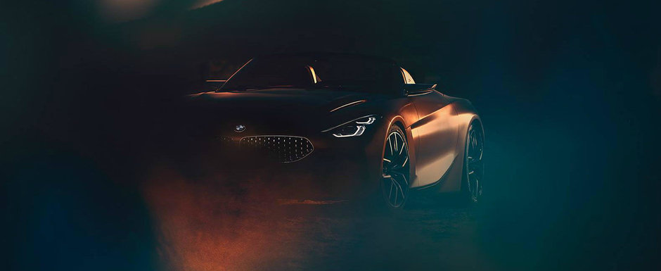 Noul teaser de la BMW iti arata viitorul Z4. Conceptul va fi prezentat la Pebble Beach