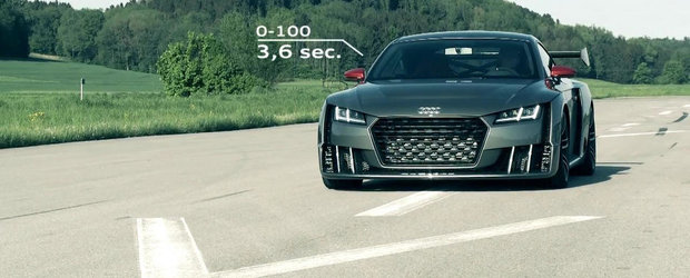 Noul TT clubsport turbo isi flexeaza muschii in fata camerelor de filmat