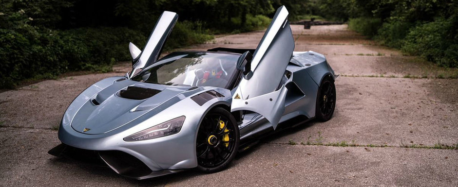 Noul Tushek TS900 H Apex: un hypercar din Slovenia care sperie Bugatti si Koenigsegg cu performantele lui