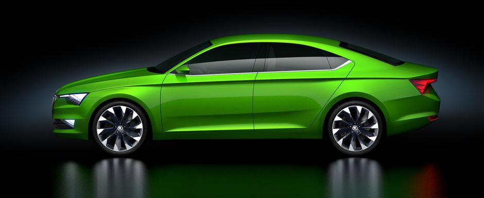 Noul VisionC Concept anunta primul coupe in patru usi de la Skoda