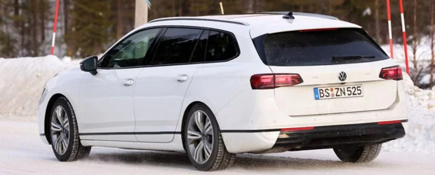 Noul Volkswagen Passat Variant, surprins pentru prima oara in teste. Viitorul model al nemtilor a fost fotografiat partial necamuflat  pe strazile Europei