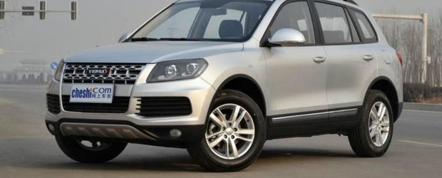 Noul Volkswagen Touareg? Nu, doar o copie ieftina din China...