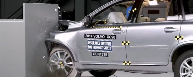 Noul Volvo XC90 testat de IIHS este o masina foarte sigura
