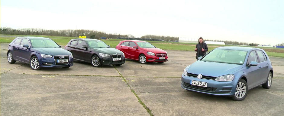 Noul VW Golf 7, fata in fata cu Audi A3, BMW Seria 1 si Mercedes A-Class Noul VW Golf 7, fata in fata cu Audi A3, BMW Seria 1 si Mercedes A-Class