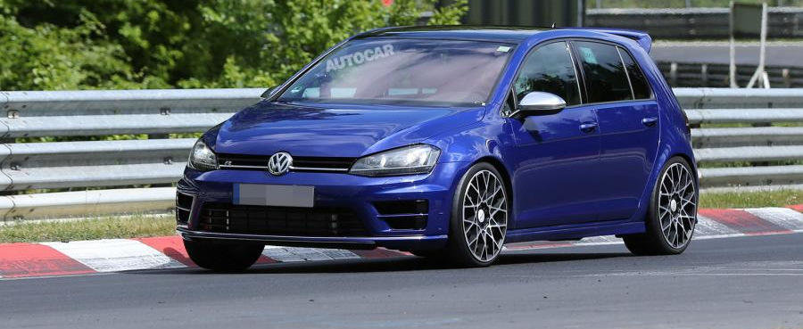 Noul VW Golf R400, surprins pentru prima oara in teste!