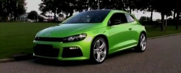 Noul VW Scirocco R, surprins recent in Olanda