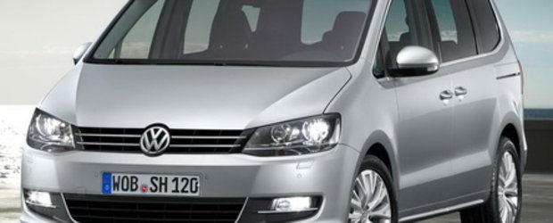 Noul VW Sharan se arata!