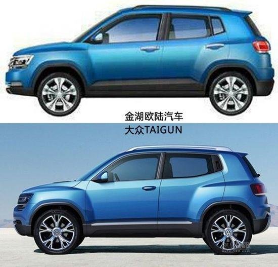 Noul VW Taigun, copiat in totalitate de chinezi