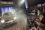 Noul VW Touareg - Primele imagini live!