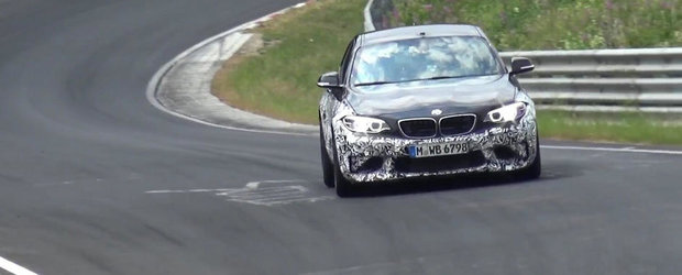 Noului BMW M2 nu prea pare sa-i pese de limitele de viteza de la Nurburgring