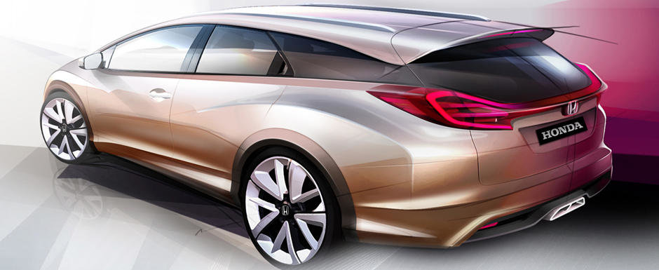 Noutati Honda la Geneva Motor Show 2013: Conceptele NSX si Civic wagon Noutati Honda la Geneva Motor Show 2013: Conceptele NSX si Civic wagon
