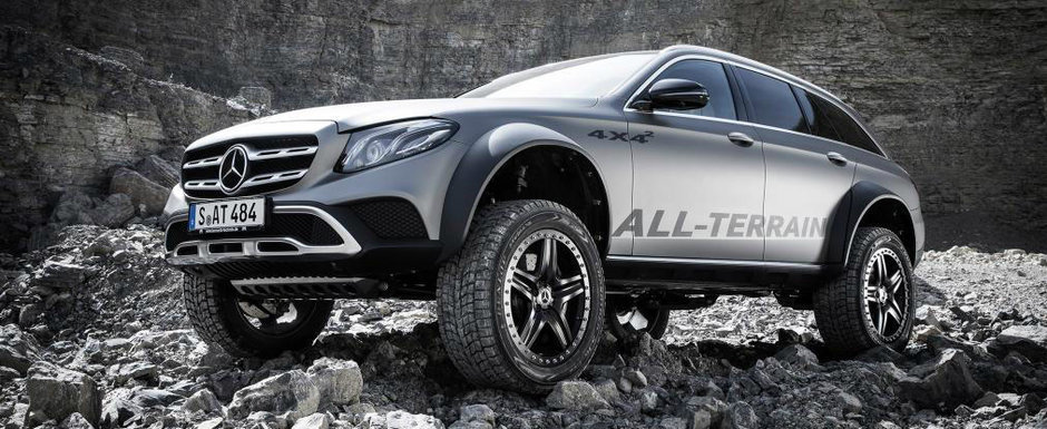 Nu a mai rezistat valului de cereri. Mercedes s-a hotarat sa produca E-Class-ul All Terrain 4x4 Squared