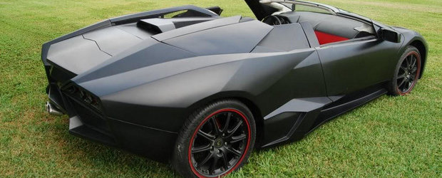 Nu ai bani de un Lamborghini Reventon? Construieste-l singur!