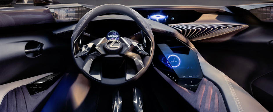 Nu e o nava spatiala, este doar interiorul conceptului Lexus UX. Japonezii pregatesc un SUV de mici dimensiuni Nu e o nava spatiala, este doar interiorul conceptului Lexus UX. Japonezii pregatesc un SUV de mici dimensiuni