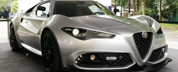 Nu este doar un vis, ci exista si chiar arata grozav in lumea reala. Poze din Italia cu noua Alfa Romeo Mole Costruzione Artigianale