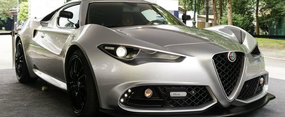 Nu este doar un vis, ci exista si chiar arata grozav in lumea reala. Poze din Italia cu noua Alfa Romeo Mole Costruzione Artigianale