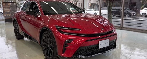 Nu este Ferrari Purosangue, ci Toyota Crown Sport! Cel mai nou SUV al japonezilor debuteaza oficial cu punte spate viratoare si design inspirat de modelul de 390.000 de euro din Maranello. Cum arata in realitate