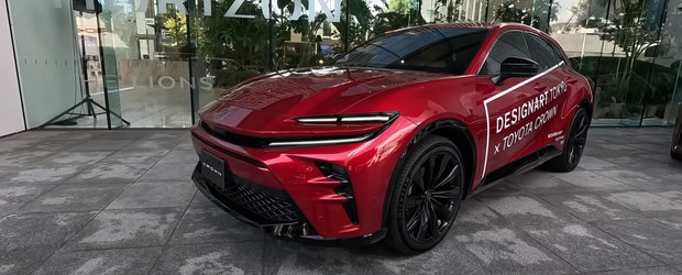 Nu este Ferrari Purosangue, ci Toyota Crown Sport! Cel mai nou SUV al japonezilor debuteaza oficial cu punte spate viratoare si design inspirat de modelul de 390.000 de euro din Maranello. Cum arata in realitate