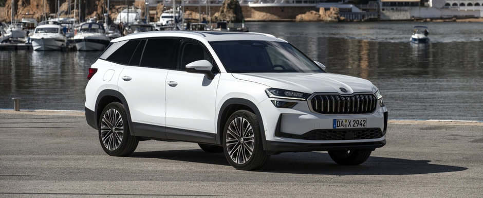 Nu este noul Mercedes GLS Maybach, ci Skoda Kodiaq! Cea de-a doua generatie a celebrului SUV ceh debuteaza oficial cu faruri TOP LED Matrix, scaune cu functie de masaj si nu mai putin de 14 boxe. Cat costa in Romania Nu este noul Mercedes GLS Maybach, ci Skoda Kodiaq! Cea de-a doua generatie a celebrului SUV ceh debuteaza oficial cu faruri TOP LED Matrix, scaune cu functie de masaj si nu mai putin de 14 boxe. Cat costa in Romania