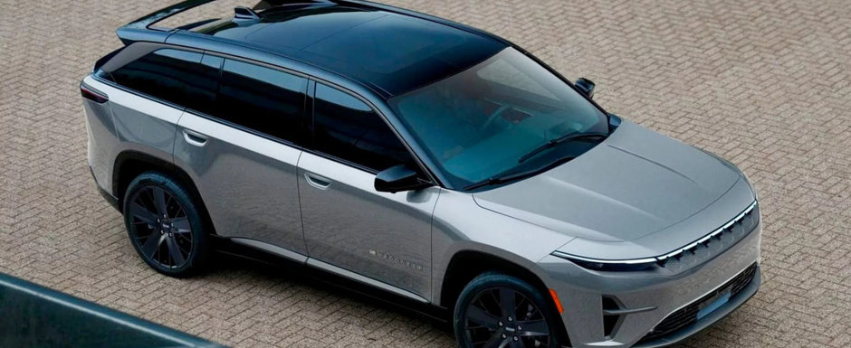 Nu este Range Rover Velar, ci Wagoneer S! Cel mai nou SUV cu propulsie electrica de la Jeep a ajuns mai devreme pe internet Nu este Range Rover Velar, ci Wagoneer S! Cel mai nou SUV cu propulsie electrica de la Jeep a ajuns mai devreme pe internet
