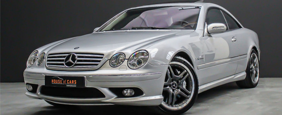 Nu exista BMW sau Audi care sa concureze cu asa ceva. Mercedes-ul din 2004 are motor V12 de 612 CP si 1.000 Nm Nu exista BMW sau Audi care sa concureze cu asa ceva. Mercedes-ul din 2004 are motor V12 de 612 CP si 1.000 Nm