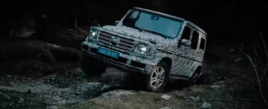 Nu-i sta nimic in cale. Dovada VIDEO ca noul G-Class are terenul accidentat la degetul mic Nu-i sta nimic in cale. Dovada VIDEO ca noul G-Class are terenul accidentat la degetul mic