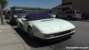 NU in fiecare zi se intampla sa dai peste un Ferrari Testarossa SPIDER...