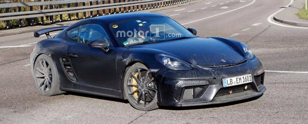 Nu mai are rost sa se ascunda. Noul Porsche Cayman GT4 este aproape gata si va avea peste 400 de cai