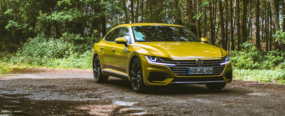 Nu ne mai saturam de el. Avem noi imagini reale cu Volkswagen Arteon. GALERIE FOTO