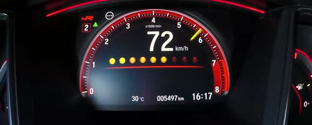 Nu s-au lasat pana nu au atins 200 de km/h cu noul Civic Type R. Cum s-a descurcat hot-hatch-ul japonez