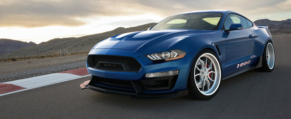 Nu se lasa la ceilalti tuneri. Shelby a adus un Mustang cu 1.000 de cai sub capota la SEMA Nu se lasa la ceilalti tuneri. Shelby a adus un Mustang cu 1.000 de cai sub capota la SEMA