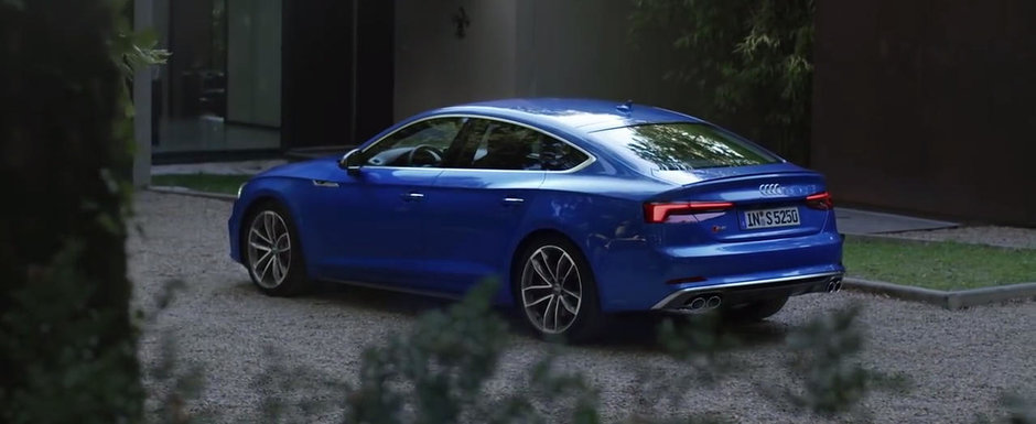 NU te vei mai dezlipi de ecran. Uite cat de bine arata noul Audi A5 Sportback!
