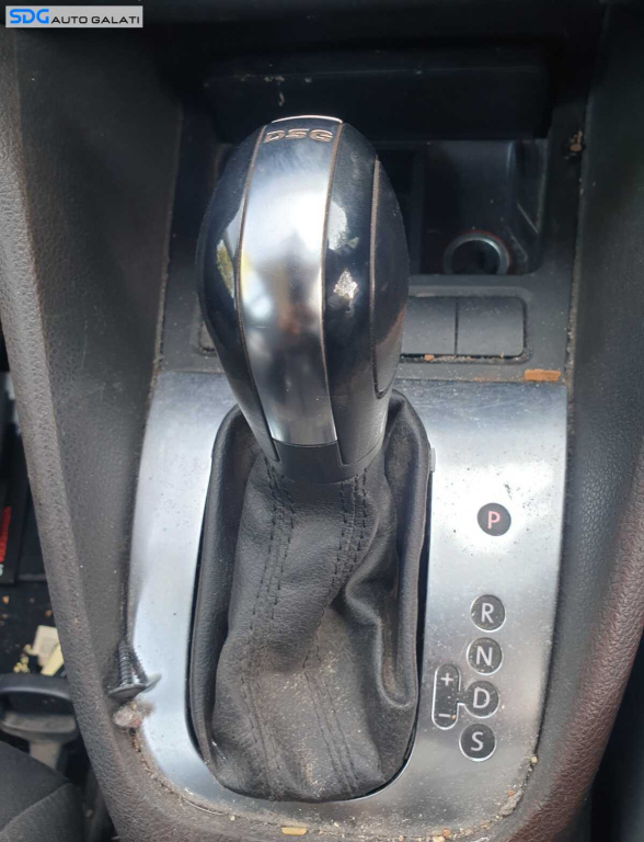 Nuca cu Manson Piele Maneta Schimbator Viteze DSG 7 Volkswagen Golf 6 2008 - 2014 [C1499]