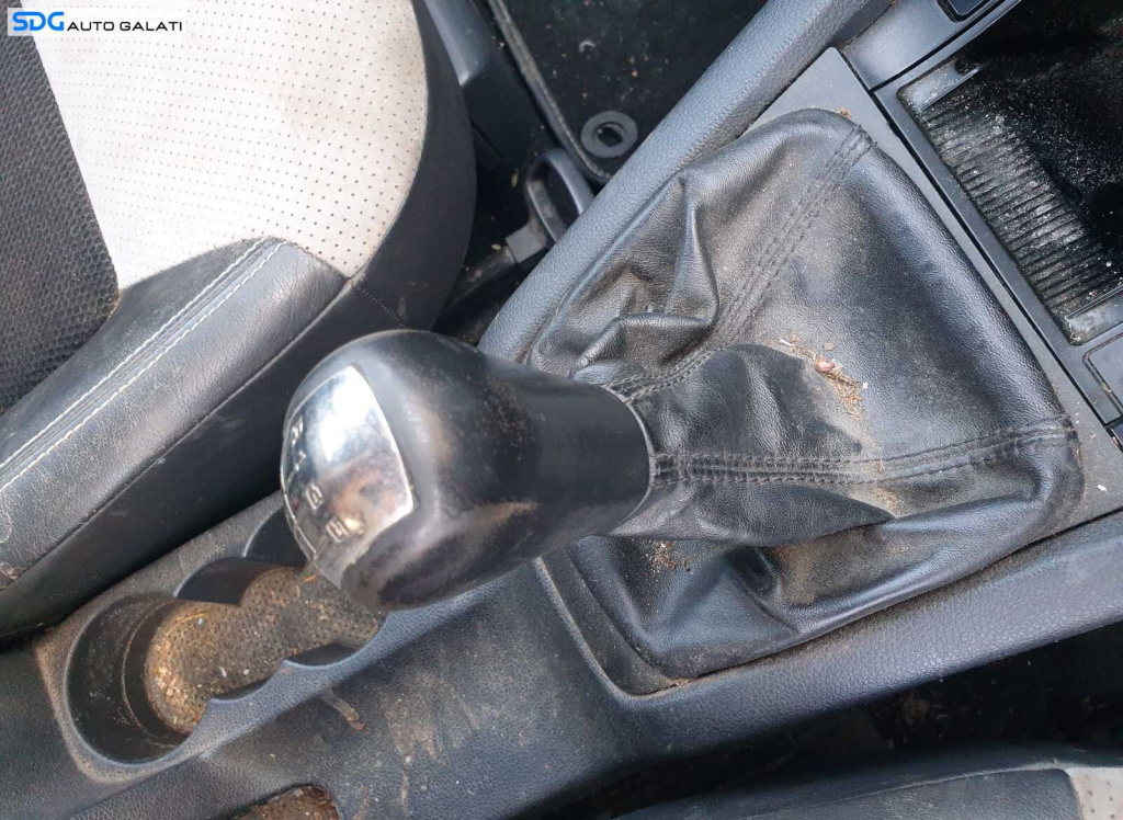 Nuca cu Manson Piele Maneta Schimbator Viteze Skoda Octavia 2 2004 - 2013 [C6453]