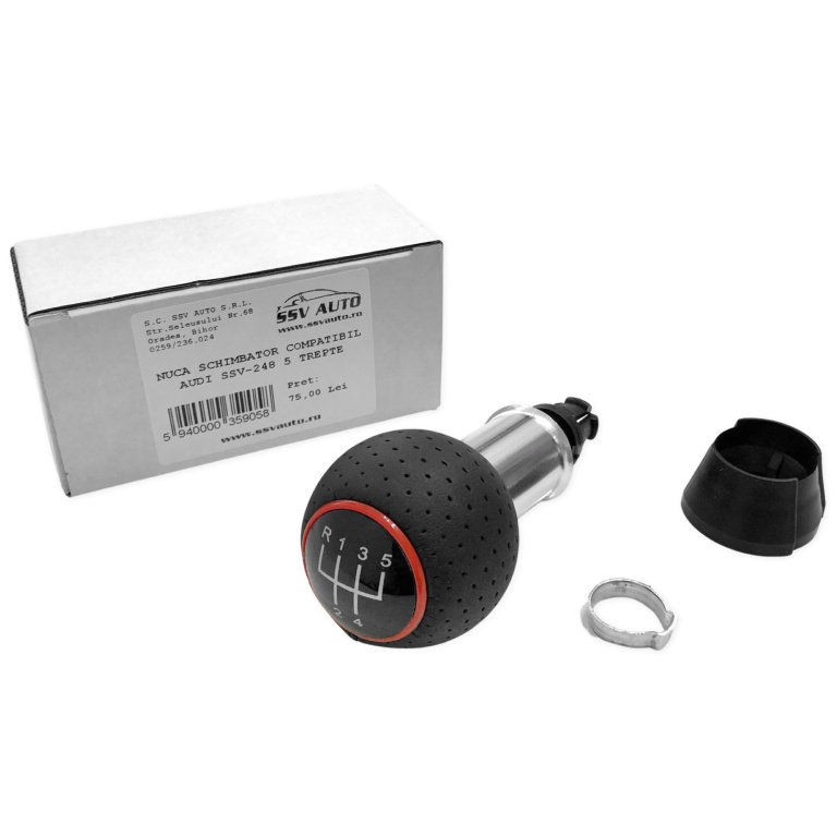 Nuca schimbator viteze compatibil Audi A3 8L 1996-2003 S-Line SSV-248 5 Trepte