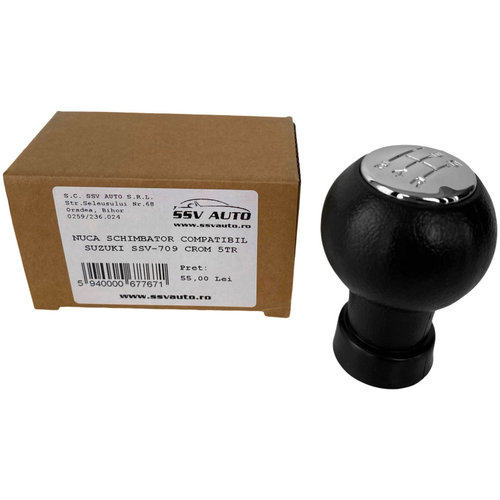 Nuca Schimbator Viteze Compatibil Suzuki Swift 3 2005→ SSV-709 Crom 5TR