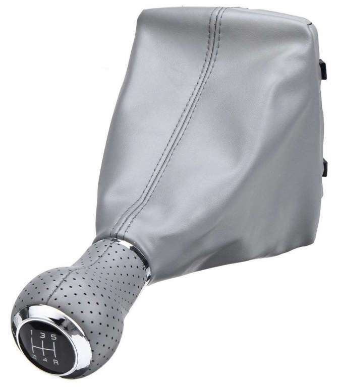 Nuca Schimbator Viteze + Manson Compatibil Audi Q5 8R 2008→ Gri 5 Trepte FXAD-38