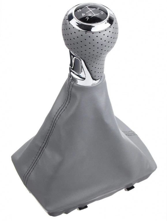 Nuca Schimbator Viteze + Manson Compatibil Audi Q5 8R 2008→ Gri 5 Trepte FXAD-38