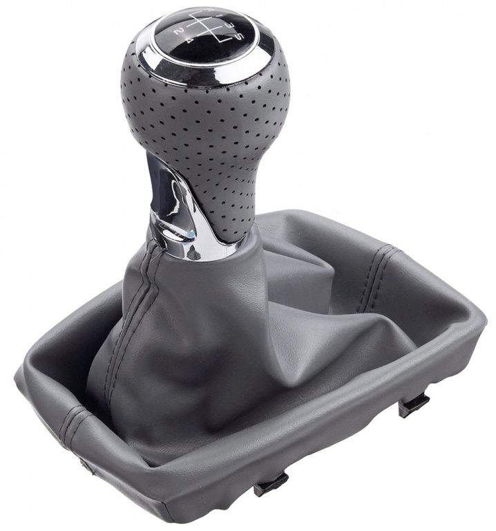 Nuca Schimbator Viteze + Manson Compatibil Audi Q5 8R 2008→ Gri FXAD-38 RSS 5 Trepte