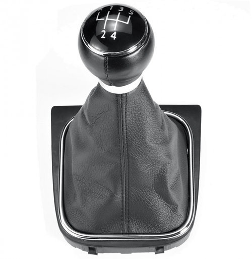 Nuca Schimbator Viteze + Manson Compatibil Volkswagen Golf 5 2003-2009 5K0 711 113 M UZC - 5 Negru