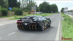 Numai 40 de masini ca asta exista in toata lumea. Uite cum arata si cum suna noul Lamborghini Centenario