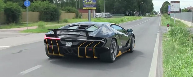 Numai 40 de masini ca asta exista in toata lumea. Uite cum arata si cum suna noul Lamborghini Centenario