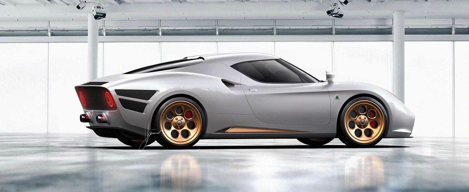 O Alfa Romeo 4C cu aspect retro este o masina superba care nu poate fi trecuta cu vederea O Alfa Romeo 4C cu aspect retro este o masina superba care nu poate fi trecuta cu vederea