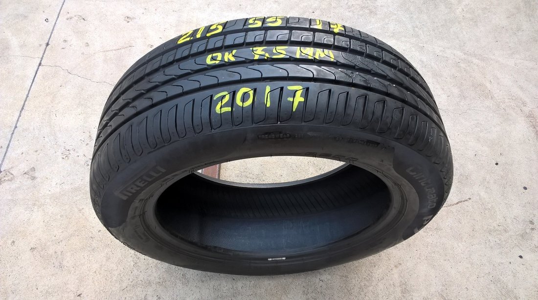 O anvelopa de vara 215 55 17 pirelli cinturato P7