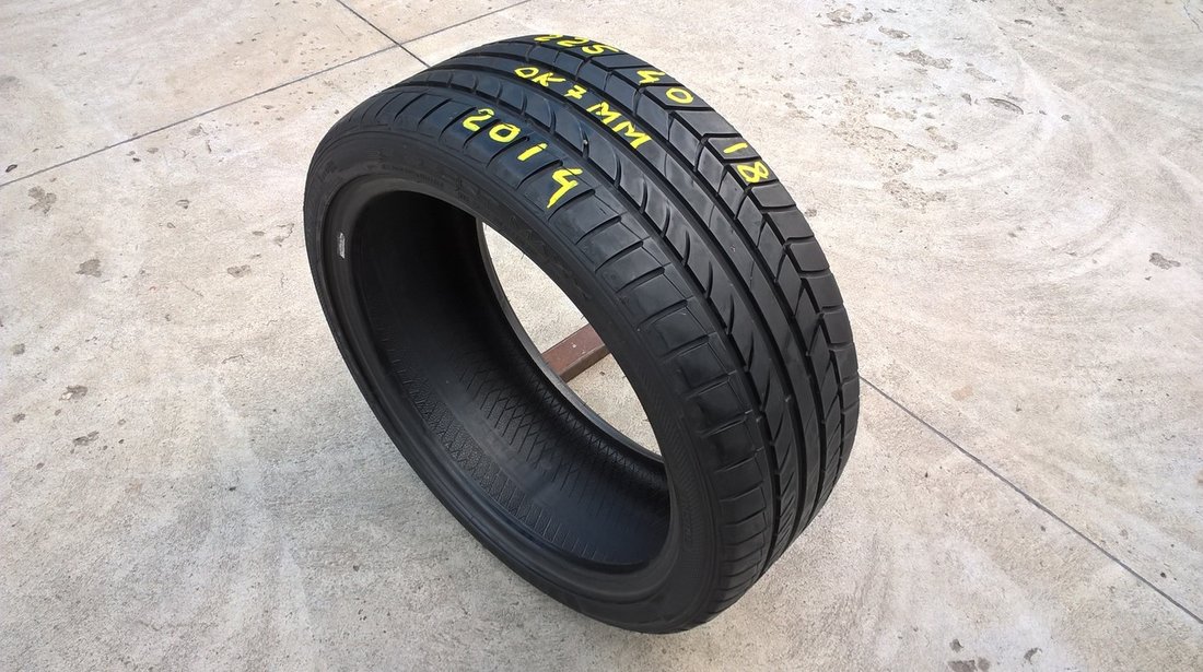 O anvelopa de vara 225 40 18 dunlop sp sport maxx TT