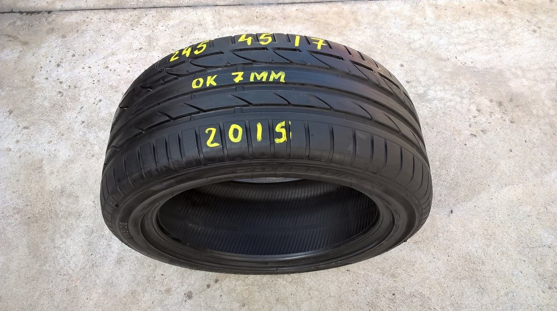 O anvelopa  de vara 245 45 17 bridgestone potenza S 001